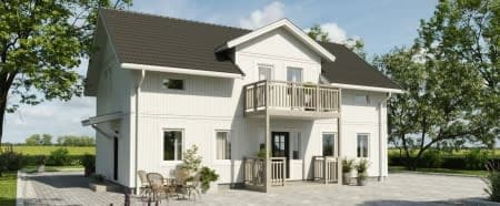 Blåmesen - Dala Trähus