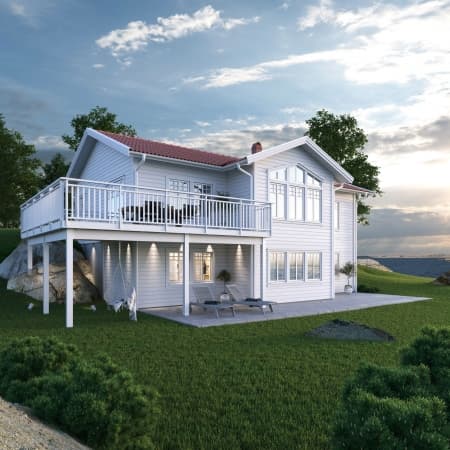 Villa Gullholmen - A-hus