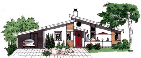 Roxen I - Lövsta Trähus