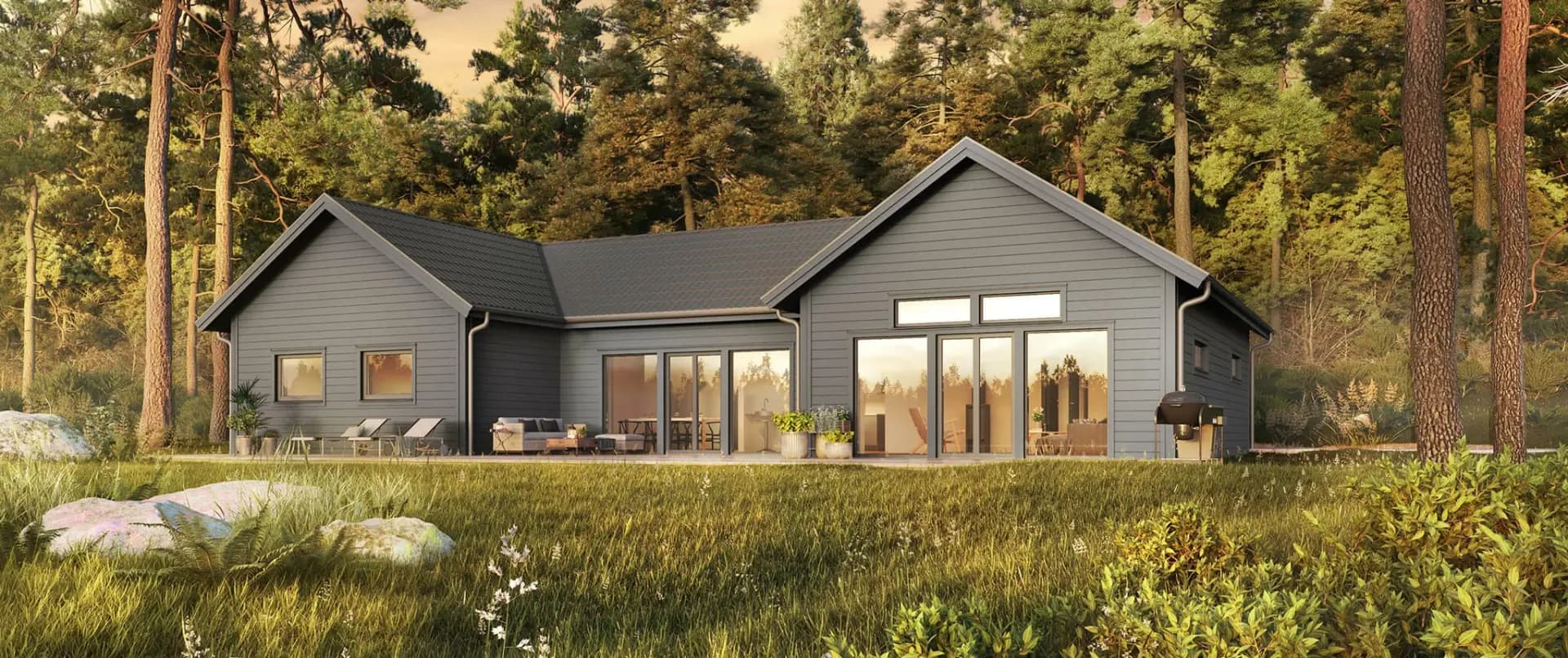 Villa Nättraby - Trivselhus