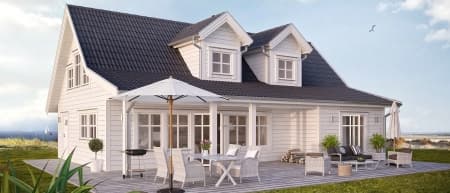 Öregrund - Landsbrovillan