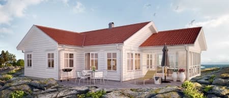 Solhamn - Landsbrovillan